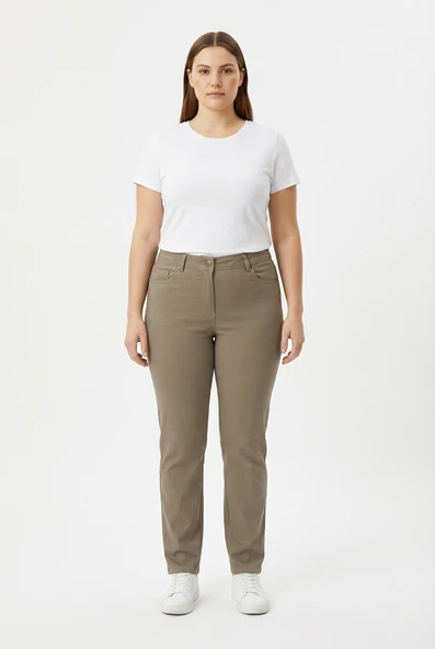 Seleste Kadın Pantolon 25K401 - Resim 3