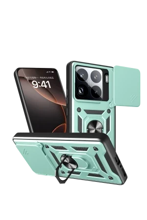 Xiaomi Mi 15 Pro Kılıf Standlı Kamera Korumalı Tank Kapak Azn-Pars ürün görseli 1
