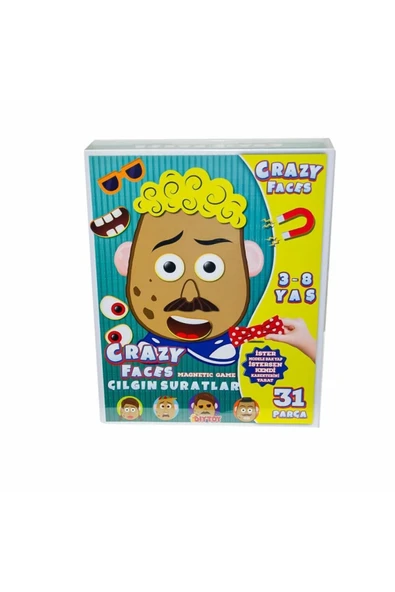 CLZ193 1631546 Eğlenceli Suratlar - Dıy Toy ürün görseli 1