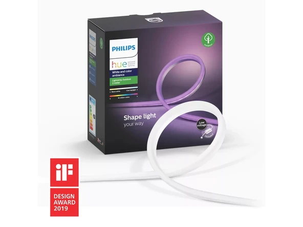 Philips Hue Lightstrip Outdoor 2 meter -  (KUTU DEFORME SIFIR ÜRÜN ) ürün görseli 1