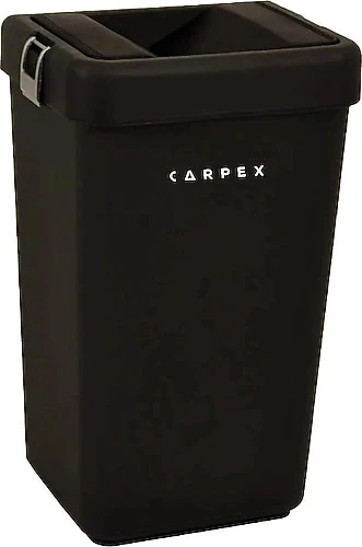 Carpex Optima Siyah Çöp Kovası 8 L - Resim 2