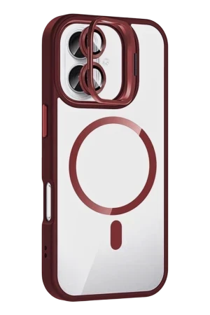 iPhone 17 Kılıf M-Safe Şarj Özellikli Lensli Standlı Azn-Remim ürün görseli 1