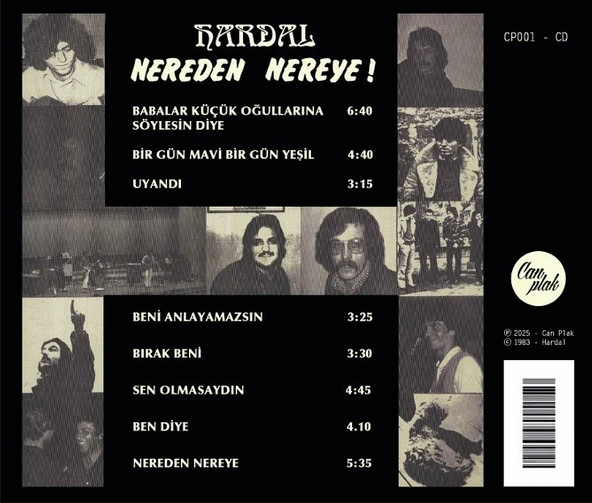 Hardal Nereden Nereye - CD - Resim 2
