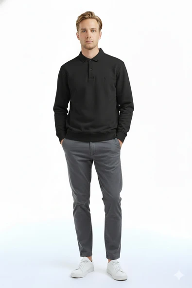 Legato Erkek Sweat 6720 - Resim 3