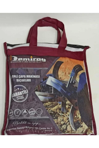 Demiray Federli Çapa Makinası Bıçağı 24'lük. ürün görseli 1