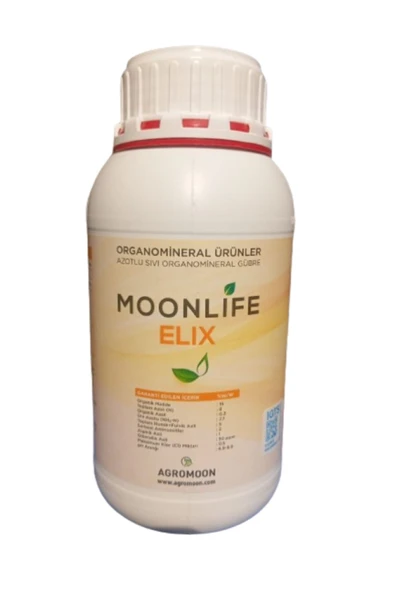 agromoon Moonlife Elix Çiçeklendirir,döllendirir,stres Giderici,meyvede Kalite Arttırır. Amino Asit 500 Cc ürün görseli 1