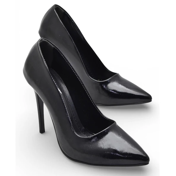 803 Stiletto Kadın Topuklu Ayakkabı 10,5 cm İnce Topuk Abiye Düğün Nişan Ayakkabısı ürün görseli 1