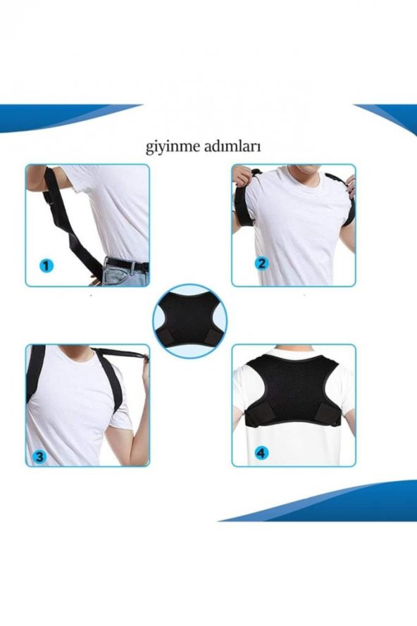 Ortopedik Dik Duruş Korsesi - Resim 6