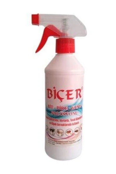 Bavet Sağlık Bakanlığı Onaylı Biçer Bit-pire-kene Spreyi 500 Ml.30 Güne Kadar Etkili.tüm Mekanlarda. ürün görseli 1