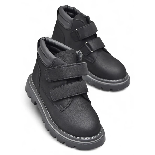 238V Ortopedik Taban Cırtlı Kız Çocuk Bot Cırtlı Erkek Bot Unisex Bot ürün görseli 1