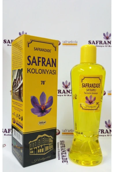 SAFRANZADE Safran Çiçeği Kolonyası. Dökme 300 Cc. ürün görseli 1