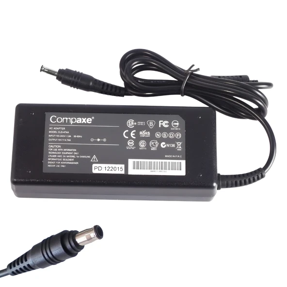 COMPAXE CLS-474 19V 4.74A 5.5*3.0 90W Samsung Notebook Adaptör ürün görseli 1