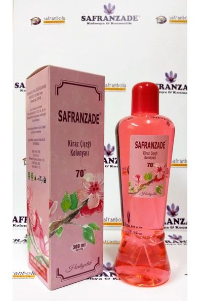 SAFRANZADE Doğal,ferahlatıcı Kiraz Çiçeği Kolonyası 300 ml ürün görseli 1
