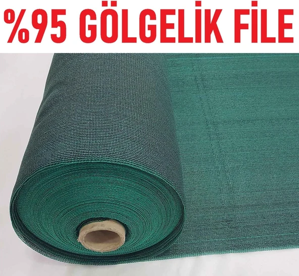 %95 Gölgelik File 1m x 10M Bahçe Çit Örtüsü Meyve Ağacı Örtüsü ürün görseli 1