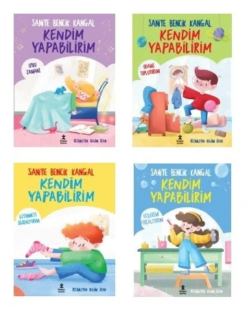 Saniye Bencik Kangal Kendim Yapabilirim Seti 4 Kitap ürün görseli 1