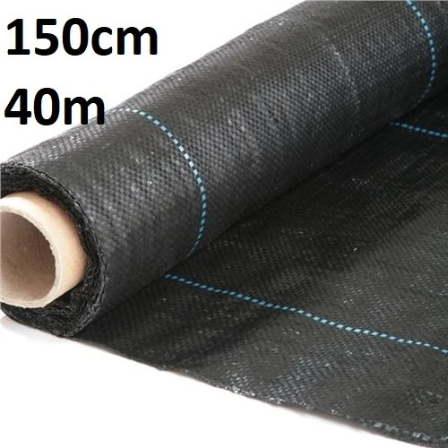 ABK PLASTİK Siyah Taban Örtüsü 140cm 40m ürün görseli 1