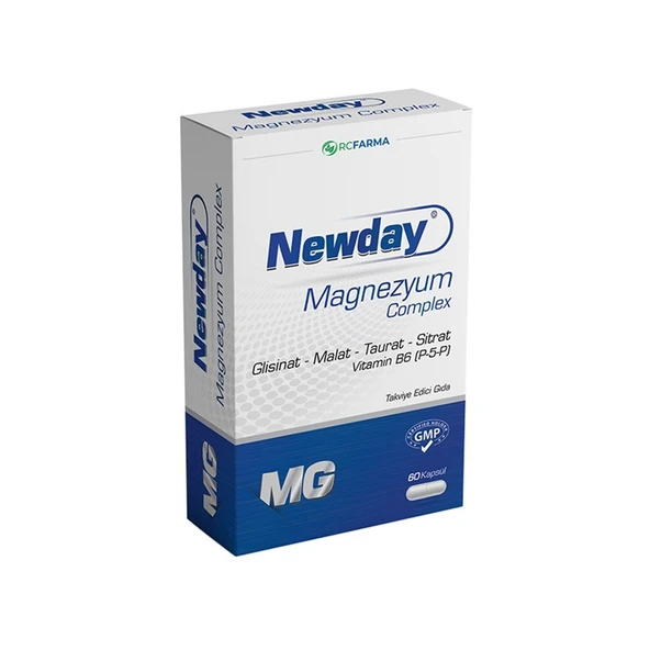 Newday Magnezyum Complex 60 Kapsül ürün görseli 1