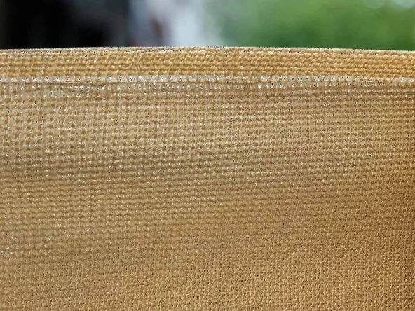 Abk Plastik %95'lik Yeşil Gölgelik File, Çit Filesi, Çit Örtüsü - Şeritli Halkalı ürün görseli 1