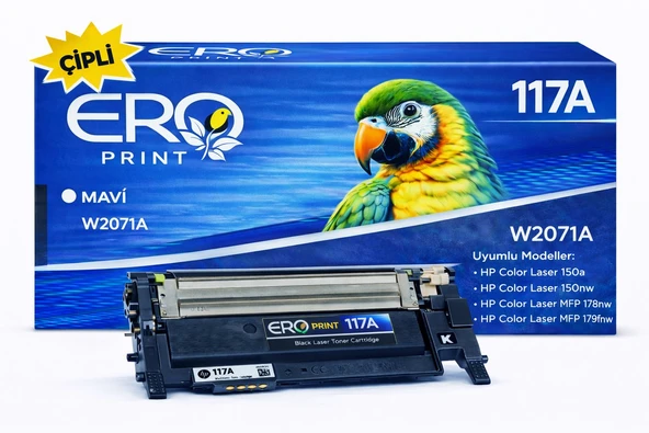 HP Color Laser MFP 178nw Çipli Mavi Muadil Toner ürün görseli 1