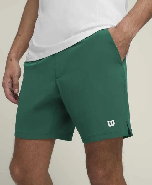 Wilson Team Short 7'' Yeşil Erkek Tenis Şortu WM00287411GNA ürün görseli 1