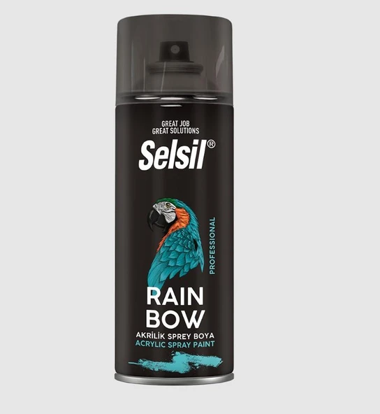 Selsil Rainbow Akrilik Sprey Boya 3020 Trafik Kırmızı ürün görseli 1