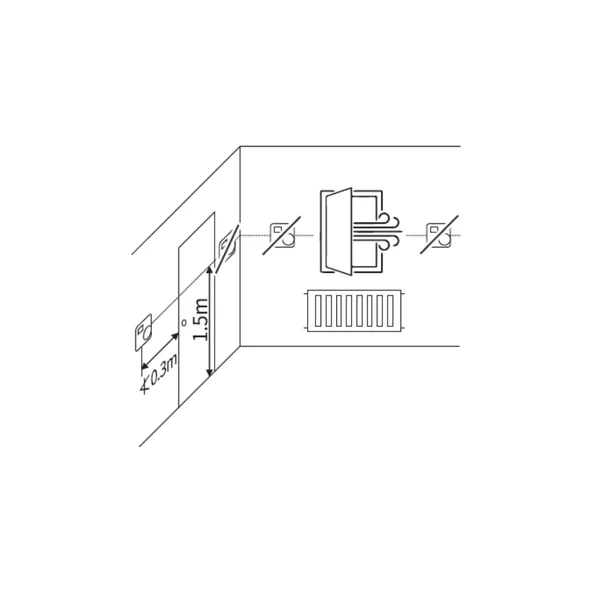 Buderus Oda Termostatı kablosuz RT20RF - Resim 3