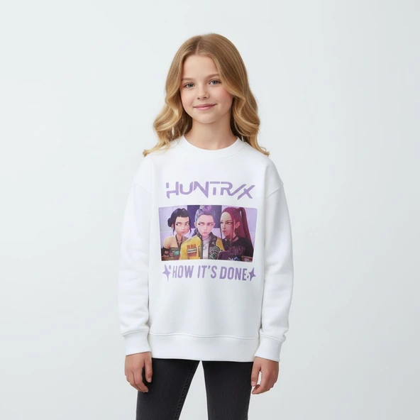KPop Kız Çocuk Sweatshirt ürün görseli 1