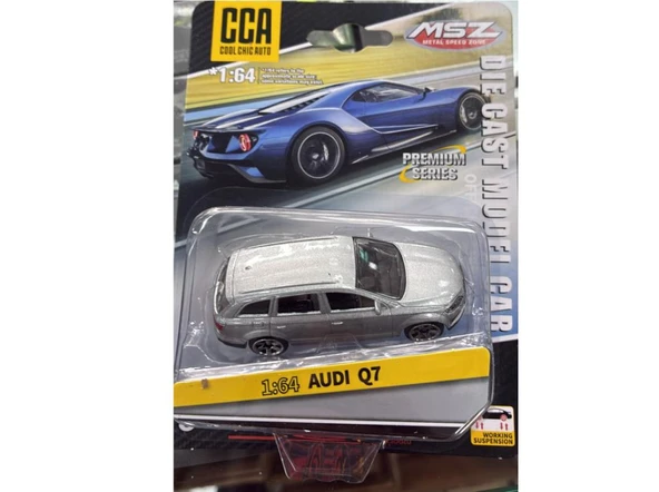 CCA Premium Series Audi Q7 Gümüş 1/64 Model Araba ürün görseli 1