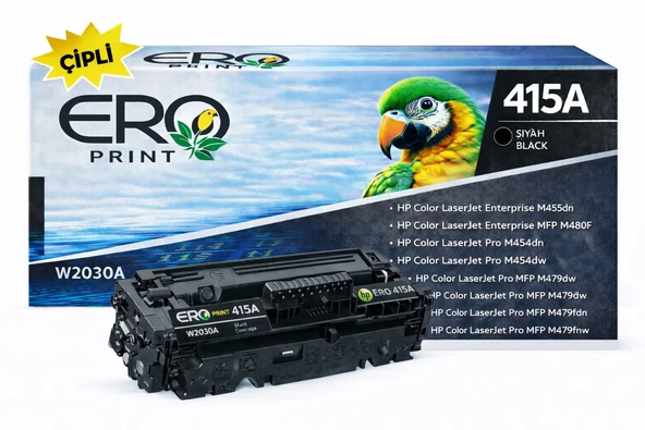 HP Color LaserJet Enterprise M455dn Muadil Toner - 2400 Sayfalık Çipli Siyah Toner ürün görseli 1