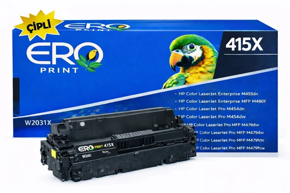 HP Color LaserJet Pro MFP M479dw Muadil Toner - 6000 Sayfalık Çipli Mavi Toner ürün görseli 1