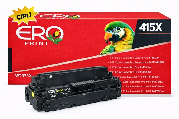 HP Color LaserJet Pro MFP M479dw Muadil Toner - 6000 Sayfalık Çipli Kırmızı Toner ürün görseli 1