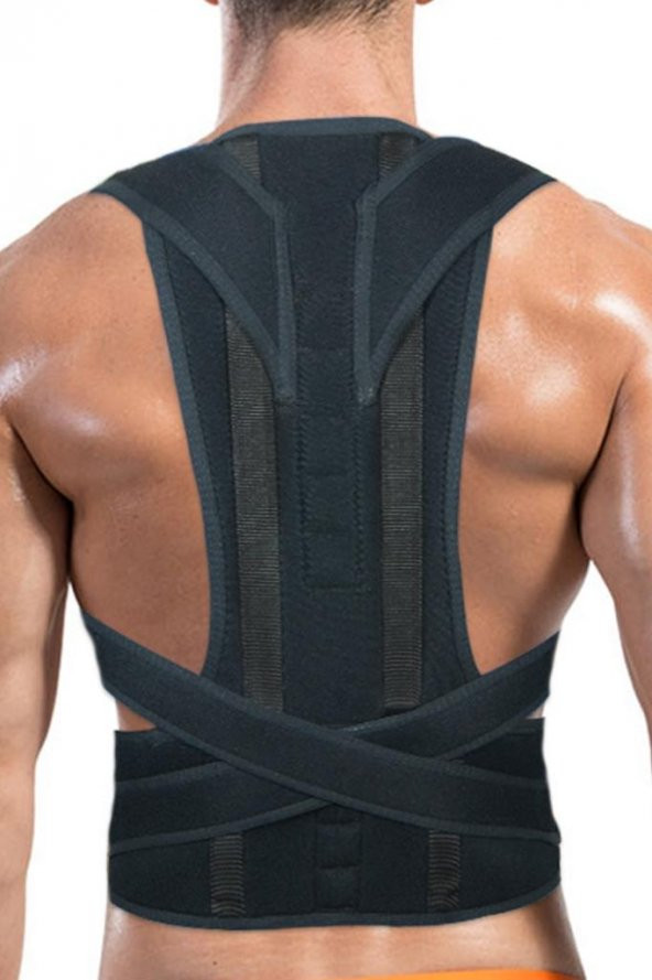 Futuristic Design Medikal Korse Balenli Manyetik Dik Duruş Korsesi ürün görseli 1