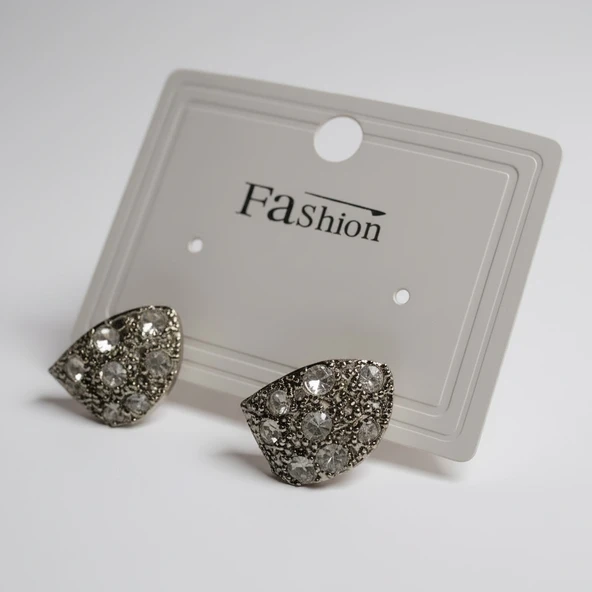 taşlı silver küpe ürün görseli 1