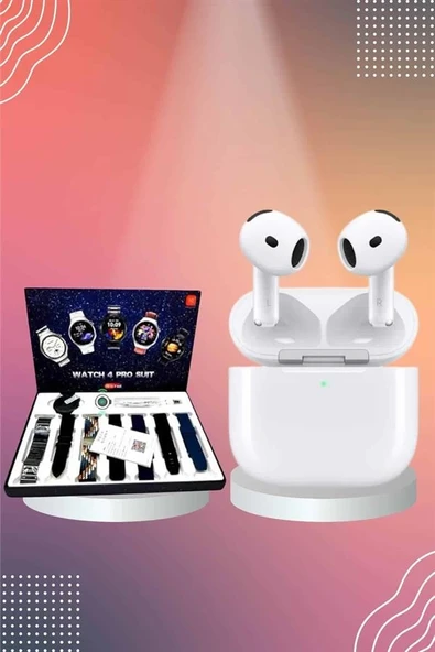 3.Nesil TWS Bluetooth Kulaklık Bluetooth Bağlantılı Akıllı Saat Amoled Ekran Plastik Hasır Kordon ürün görseli 1