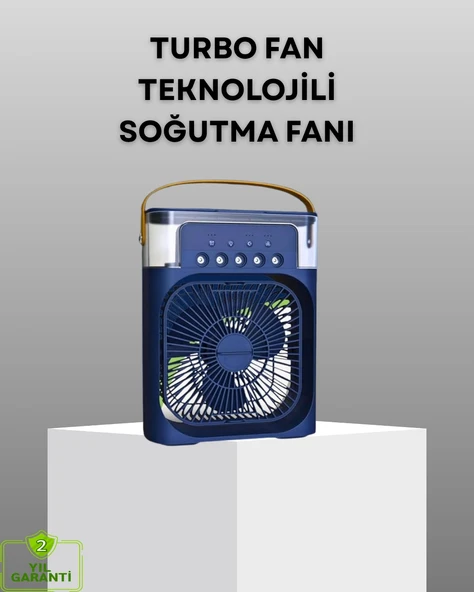 Turbo Teknolojili Ayarlanabilir Sessiz Masa ve Ofis Fanı ürün görseli 1