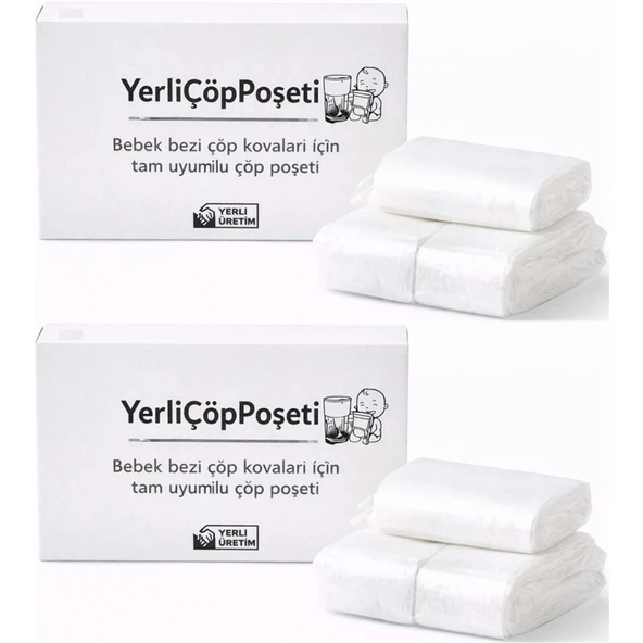 Mandaş Tommee Tippee Twist & Click Çöp Poşeti Tam Uyumlu Yerli (3 Lü Yedek Set) KOVASIZ (2 Li Set) ürün görseli 1
