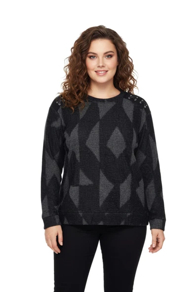Kadın Sıfıryaka Sweatshirt  BGL-ST05113 ürün görseli 1