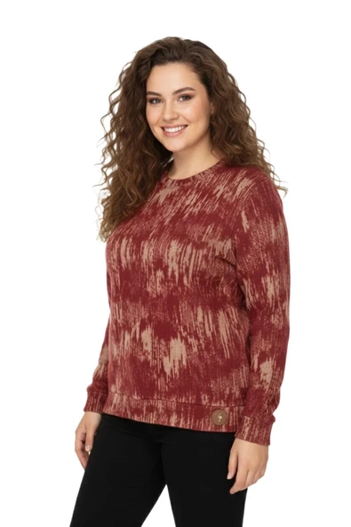 Kadın Sıfıryaka Sweatshirt  BGL-ST05112 - Resim 3