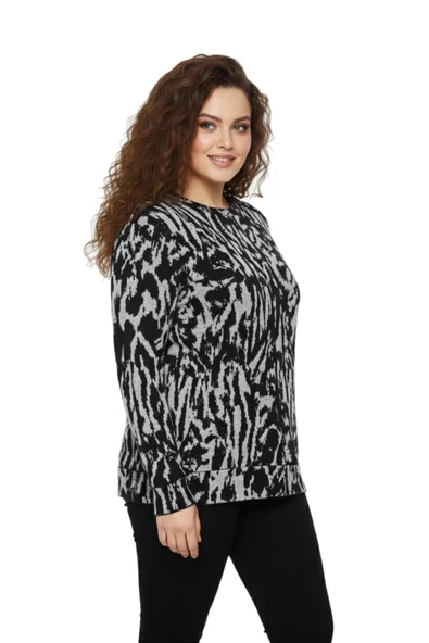 Kadın Sıfıryaka Sweatshirt  BGL-ST05114 - Resim 4