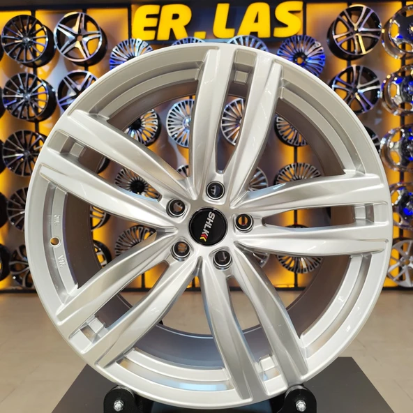 4 Adet SLK-1611 8,5*19 5*112 ET45 57,1 HYPER SILVER JANT (Takım) ürün görseli 1