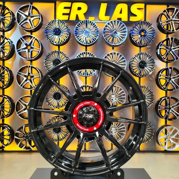 4 Adet STW-822 8*18 5*112 ET40 67,1 BLACK JANT (Takım) ürün görseli 1