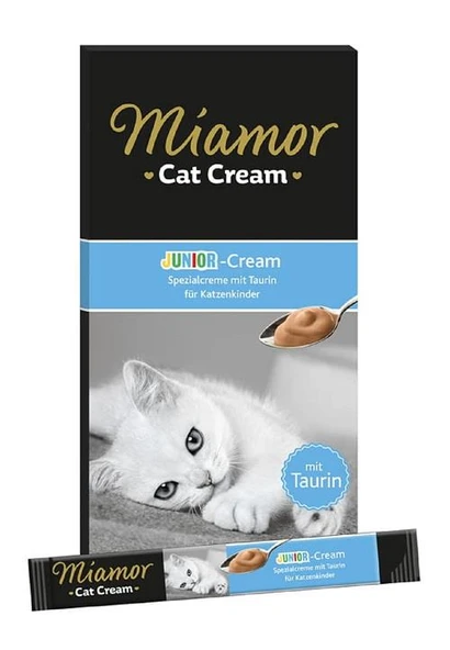 Miamor Cream Taurin Yavru Kedi Ödülü 5x15 Gr ürün görseli 1