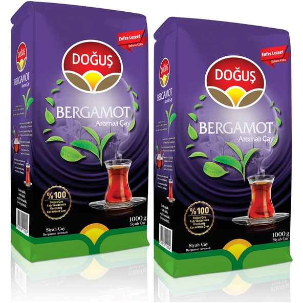 Bergamot Aromalı Siyah Çay 1000 gr 2'li Dökme Çay Seti Eşsiz ve Aromatik ürün görseli 1