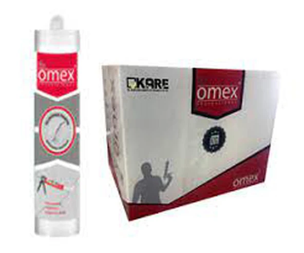 SİLİKONİZE MASTİK 450 GR BEYAZ 30 ADET - Resim 2