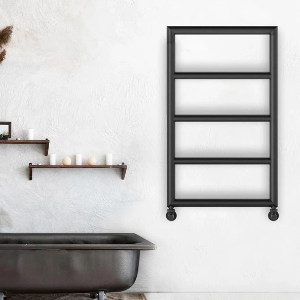 800X500mm Paslanmaz Çelik Havlupan Ngiht Black Trendy ürün görseli 1
