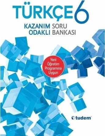 Tudem 6.Sınıf Türkçe Kazanım Odaklı Soru Bankası ürün görseli 1