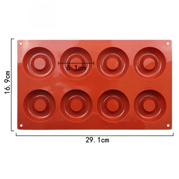 Çikolata Kalıbı - Silikon - Donut (DNT-29) - Resim 4