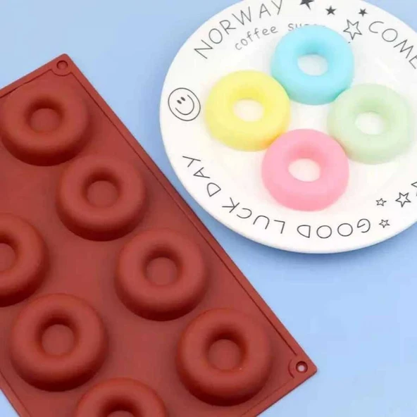Çikolata Kalıbı - Silikon - Donut (DNT-29) ürün görseli 1