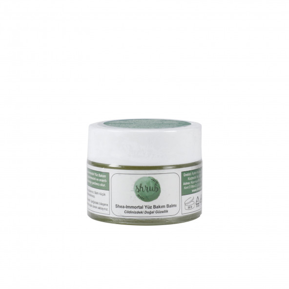SHRUB SHEA-İMMORTELLE YÜZ BAKIM BALMI ürün görseli 1