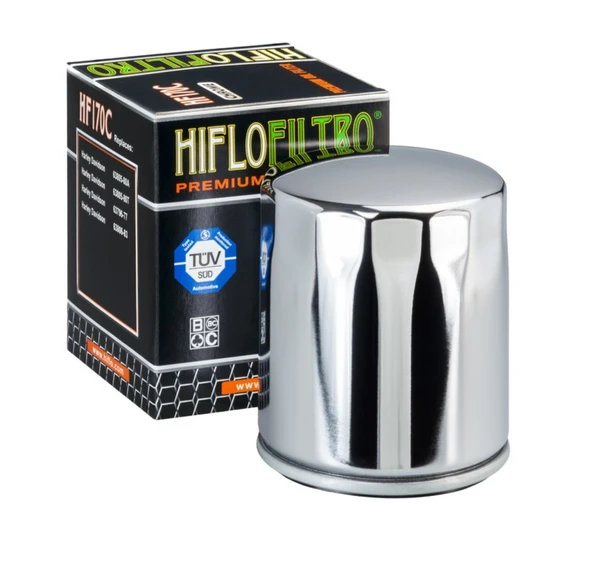 HIFLO YAĞ FİLTRESİ / HARLEY D. / XR 1200 / X / 1200cc / KROM  / 2008-2009-2010-2011-2012 ürün görseli 1